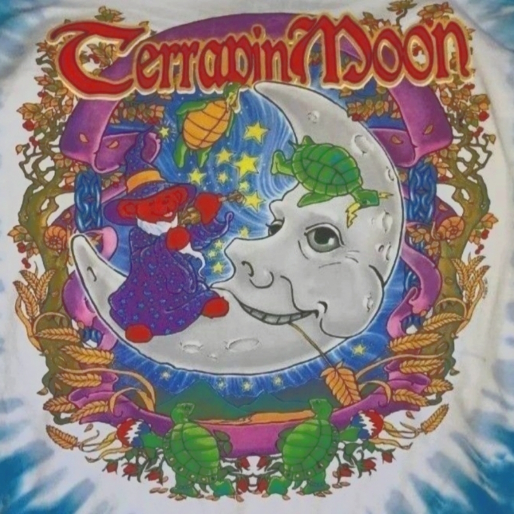 Grateful Dead Vintage Moon Wizard  Concert Tee